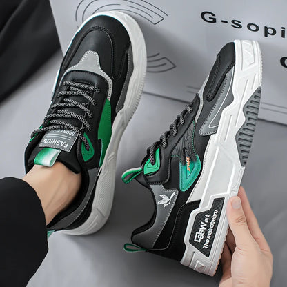 Men's Skate Shoes, Casual Sports Shoes, Men's Street Fashion Casual Shoes, Light, Comfortable, Versatile and Suitable for All Seasons