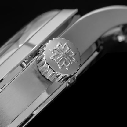 Thron T026 38mm Watch Sapphire Crystal 316L Stainless Steel PT5000/Swiss Ronda Automatic Movement Vintage Style Men's Watch
