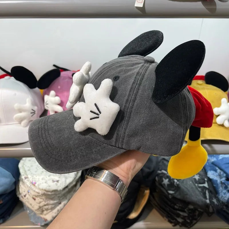 Cute Cartoon Mouse Ears Baseball Cap for Girls Anime Duckbill Sunscreen Sunshade Fashion Trend Y2K Style Outdoor Hat