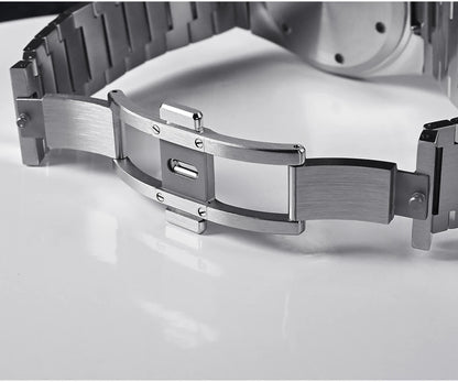 San Martin klassische Herrenuhr 40mm Miyota 9015 Luxus-Dresswatch Automatik-Mechanikuhr mit Schnellwechselarmband SN0023 Reloj