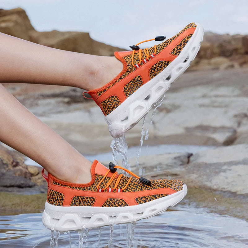 2026 Men and Women Quick-Dry Wading Shoes, Water Breathable AquaIn Upstream Antiskid Outdoor Sports Wearproof Beach Sneakers, Sizes 39-46