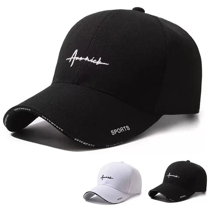 Unisex SPORTS Embroidery Baseball Caps Spring Autumn Outdoor Adjustable Casual Hats Sunscreen Hat Sports Cap