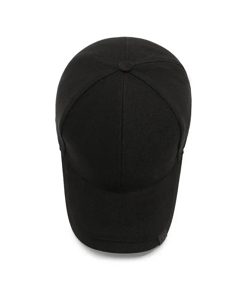 Hat Men's Tide Sunshade Cap Korean Men's Sun Hat Black Ins Tide Simple Casual And Versatile Baseball Cap