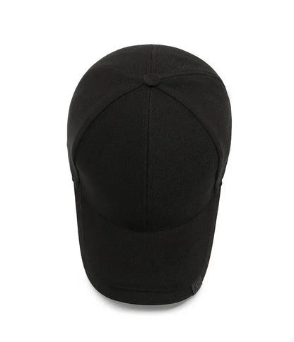 Hat Men's Tide Sunshade Cap Korean Men's Sun Hat Black Ins Tide Simple Casual And Versatile Baseball Cap