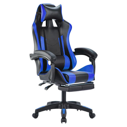 Sedie gaming racing girevoli da fabbrica per gamer con poggiapiedi