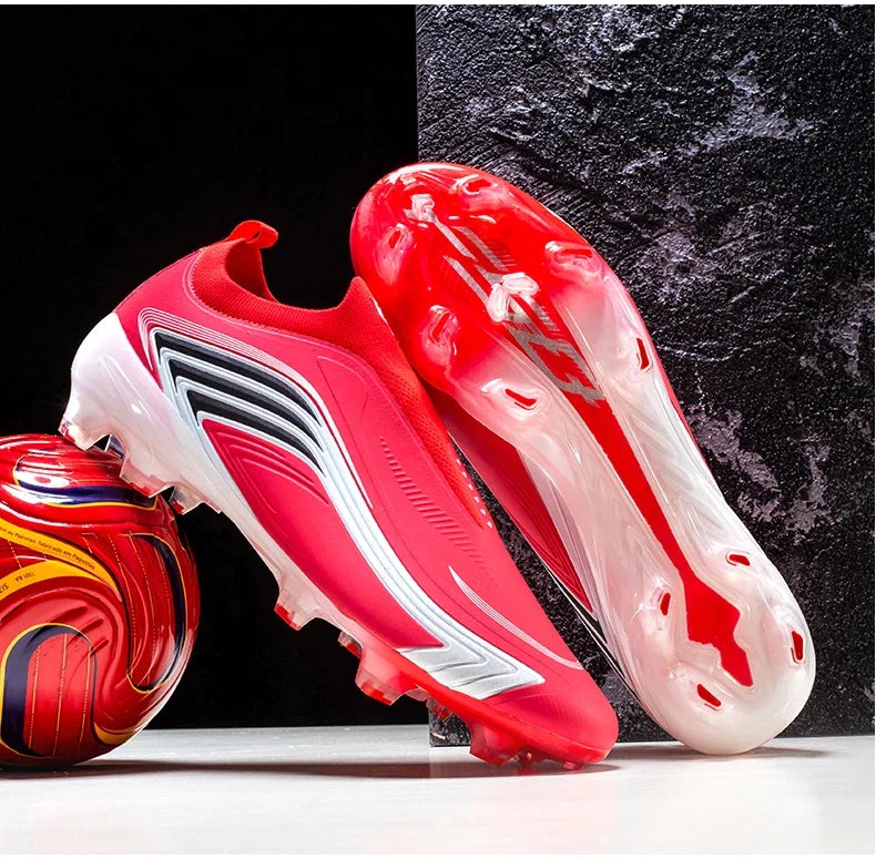 Nouvelles chaussures de football pour hommes, baskets d'entraînement de haute qualité, chaussures de soccer, crampons pour terrain en herbe, futsal, matchs en salle, antidérapantes, best-seller, pour l'extérieur