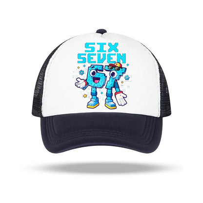 Steal A Brainrot 67 Baseball Cap Anime Character Print Sun Hat Child Adults Adjustable Peaked Caps Summer Casual Hats Xmas Gifts