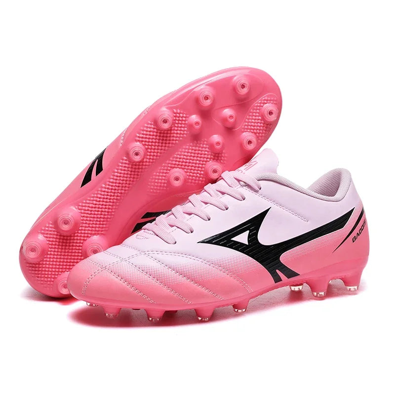 Nouvelles chaussures de football pour hommes, chaussures de football d'intérieur pour adultes, crampons de football antidérapants, crampons de sport ultralégers, crampons de futsal, entraînement sur gazon, confortables.