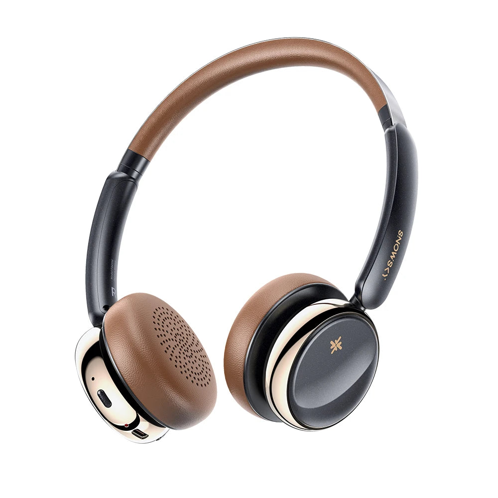 FiiO ANYTIME Bluetooth 5.4 Wireless Headphone Noise Cancelling Bluetooth Earphones Hi-Res Wireless Over-Ear Headphones with mic