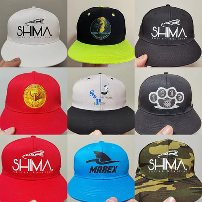 Personalized Logo Design Baseball Caps Custom Logo Sorority Cap Embroidery Monogram Color Block Baseball Caps Hip Hop Hats