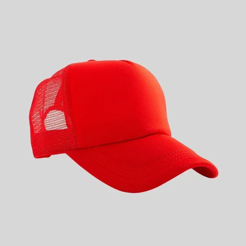Personalized Logo Trucker Hats Men Women Foam Mesh Hats Sports Team Baseball Caps Custom Logo Sun Hat Snapback Adult Gorras Caps