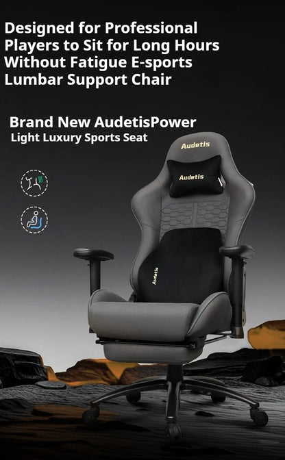 Office Ergonomic Gaming Chairs Desk Gamer Computer Comfortable Chairs Vanity Chair Technology Fabric Gaming Chairs Home Bedroom