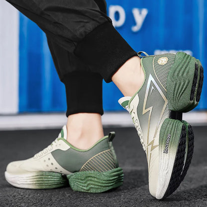 Zapatillas deportivas de alto rebote para pareja, profesionales para maratón, cómodas para jogging, con amortiguación, antideslizantes y para carreras