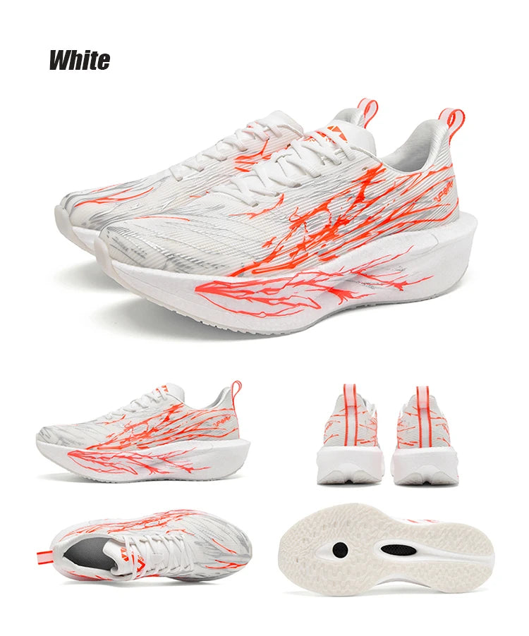 Scarpe da running 5.0 MIX con piastra in carbonio per uomo e donna, sneakers da gara per maratona, stabili, reattive, ammortizzanti e da allenamento
