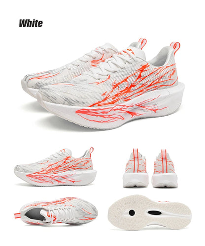 Scarpe da running 5.0 MIX con piastra in carbonio per uomo e donna, sneakers da gara per maratona, stabili, reattive, ammortizzanti e da allenamento