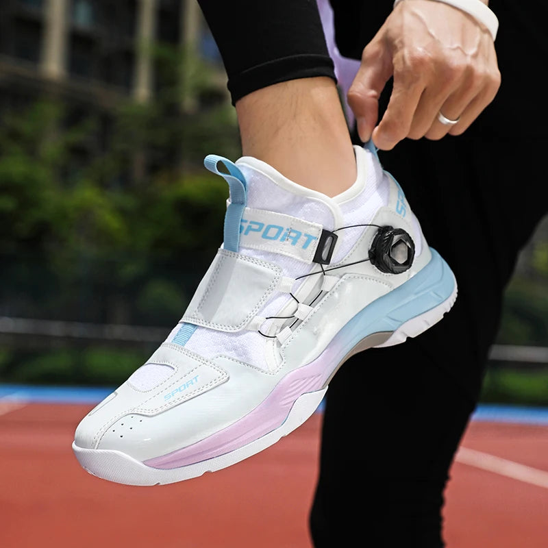 Badminton Shoes Men Anti Slip Cushioning Shoes High-quality Tennis Shoes Outdoor Sports Pro Sneakers Men and Women