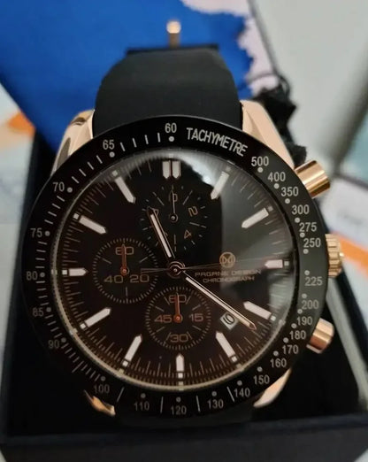 PAGANI DESIGN 45MM 2026 Relógio masculino de quartzo 30M impermeável, luxo business em aço inoxidável Relogio Masculino 5140