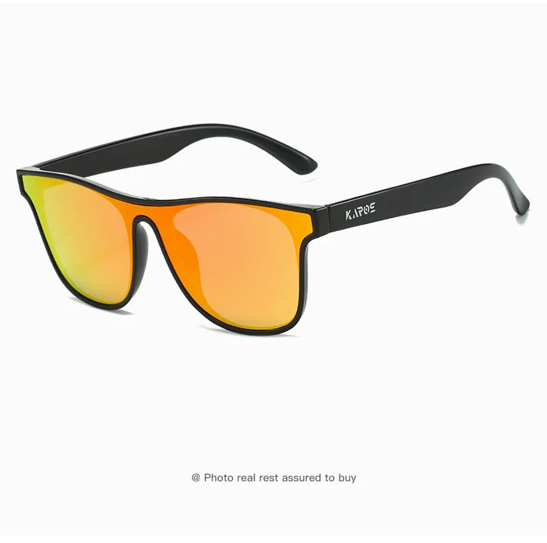 KAROS Polarized Sunglasses For Men Women Square Oversized Anti Glare Driving Eyewear Mirror Sun Glasses Women UV400 Goggles YZ20