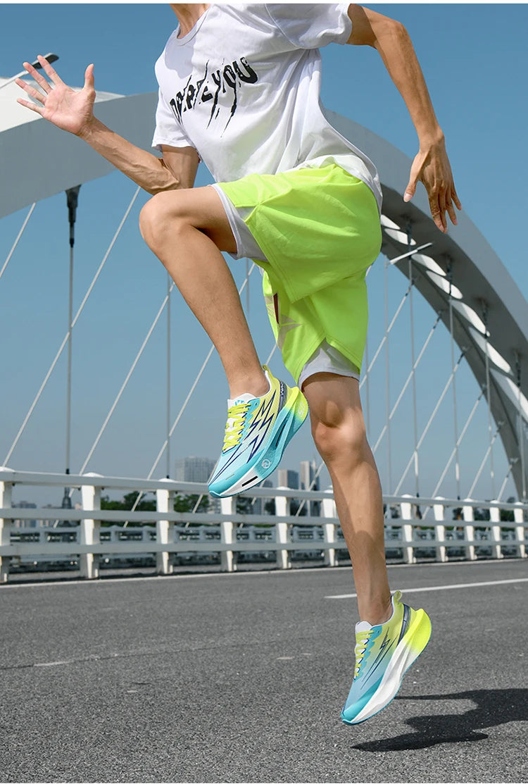 Scarpe da running 5.0 MIX con piastra in carbonio per uomo e donna, sneakers da gara per maratona, stabili, reattive, ammortizzanti e da allenamento