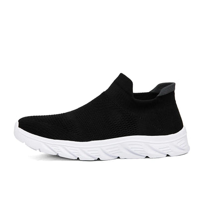 Breathable Men Casual Shoes Slip on Male Vulcanized Shoes Lightweight Men's Casual Sneakers Soft Anti-slip Flats Outdoor Loafers