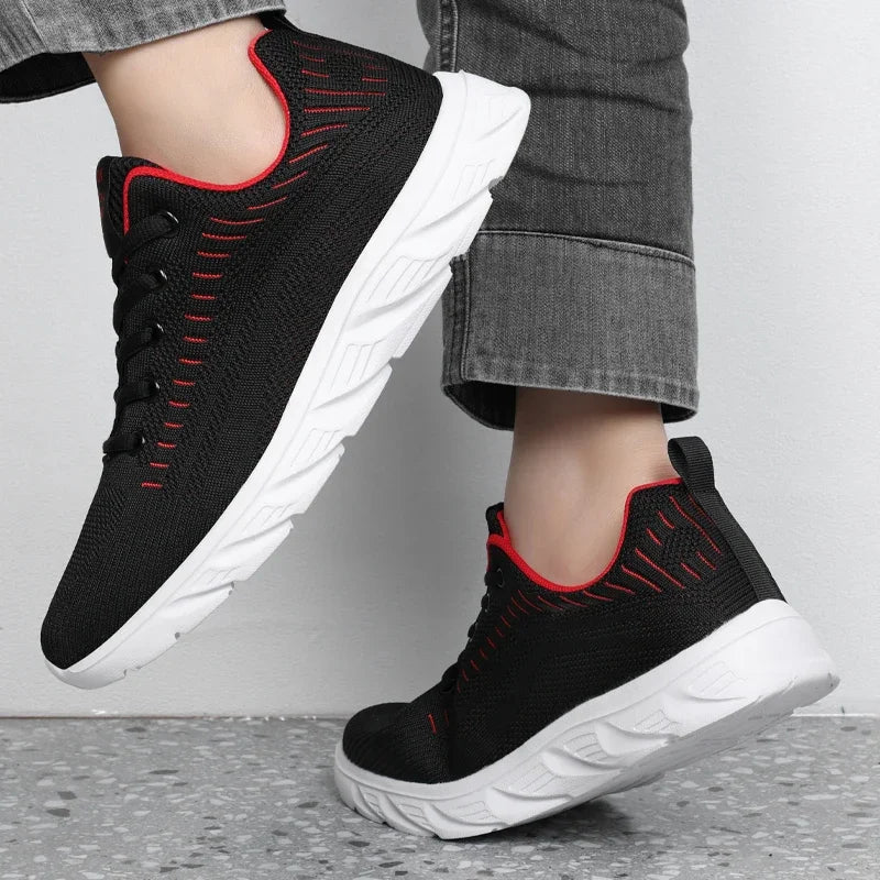 Laufschuhe Herren Sneaker Modische leichte Turnschuhe Atmungsaktive Wanderschuhe Bequeme Sportschuhe für Herren