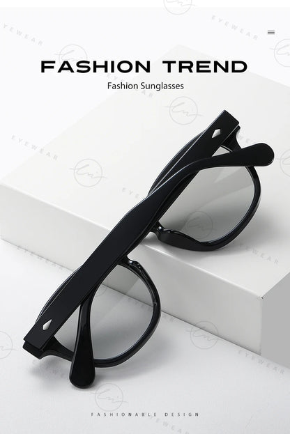 LM NEW Fashion Photochromic Sunglasses Women Men Polarized Blue Eyewear Drivign Outdoor UV Protection Eyewear gafas de sol mujer