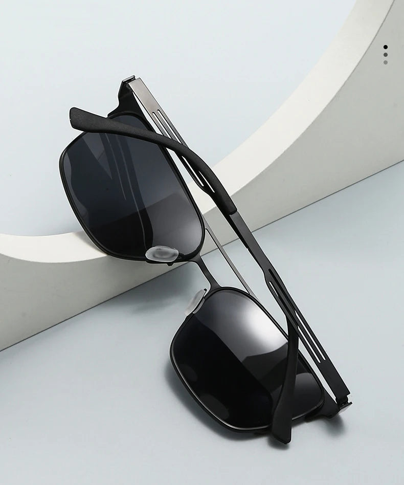 New Photochromic Polarized Sunglasses Man High Quality UV400 Sun Glasses Outdoor Driving Fishing Pilot Eyewear