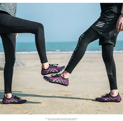 „Aqua Shoes“ vyriški vandens batai, basų kojų paplūdimio batai, unisex greitai džiūstantys lauko batai su vata, sporto salės treniruočių avalynė, sportiniai bateliai, dydžiai 35–46