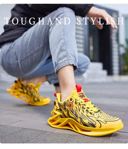 Men's Sneakers Luxury Tennis Casual Trainer Race Breathable Fashion Loafers Running Shoes for Men