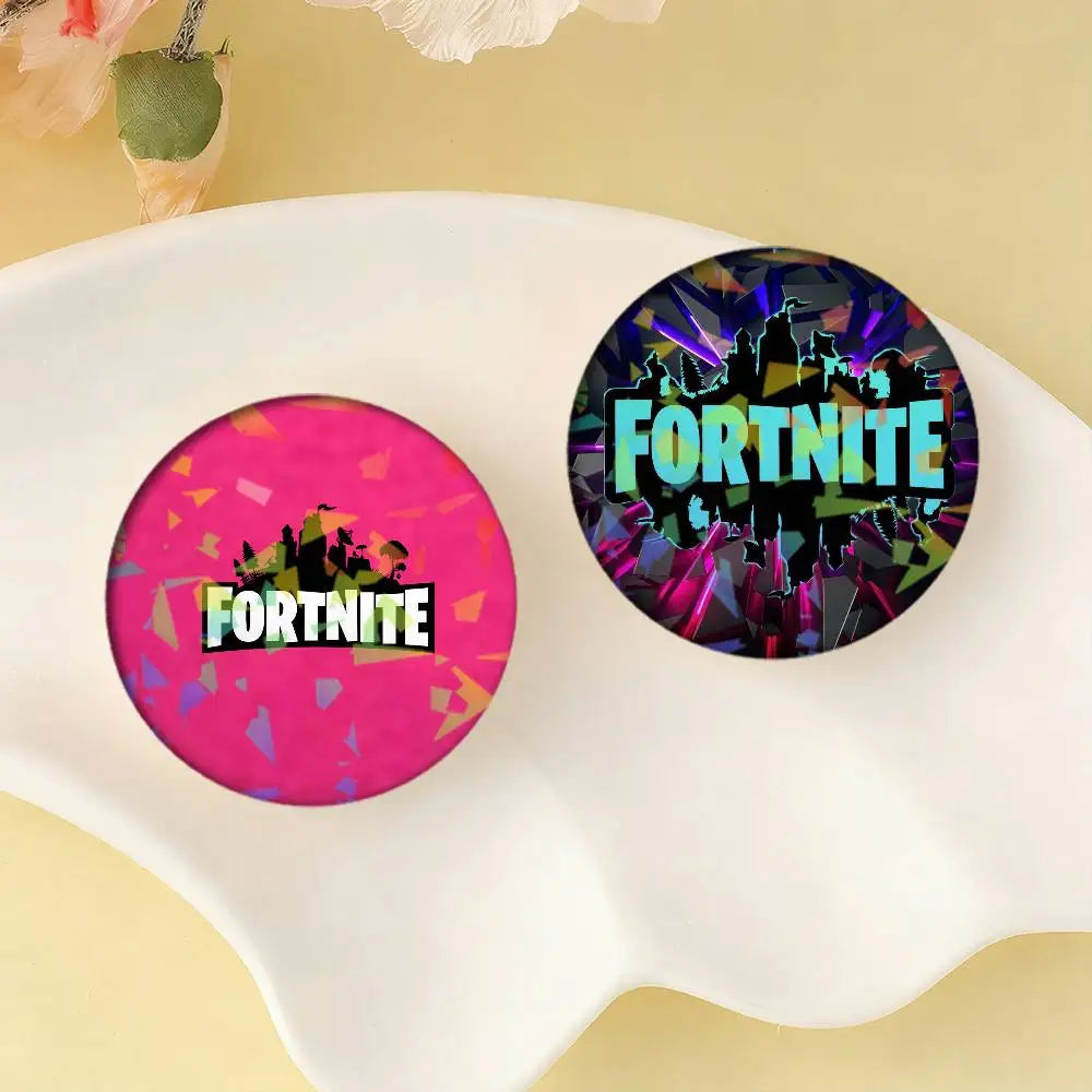 Game F-Fortnite Logo Printing For Laser Badges Pin On Backpack Clothes Hat Brooch Decoration Art Gifts