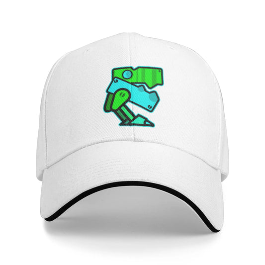 Geometry Game Dash Baseball Cap Casual Unblocked Level Sandwich Hat for Men Women Breathable Headwear Activities