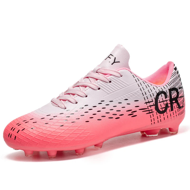 Chaussures de football professionnelles pour hommes, originales, résistantes, confortables, à crampons longs, pour le sport rapide