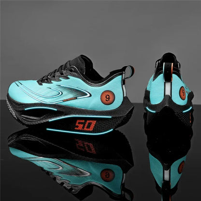 Unisex 2025 Laufschuhe mit Vollcarbonplatte – professionelle Marathon-Rennschuhe, leicht, federnd gedämpft und atmungsaktiv