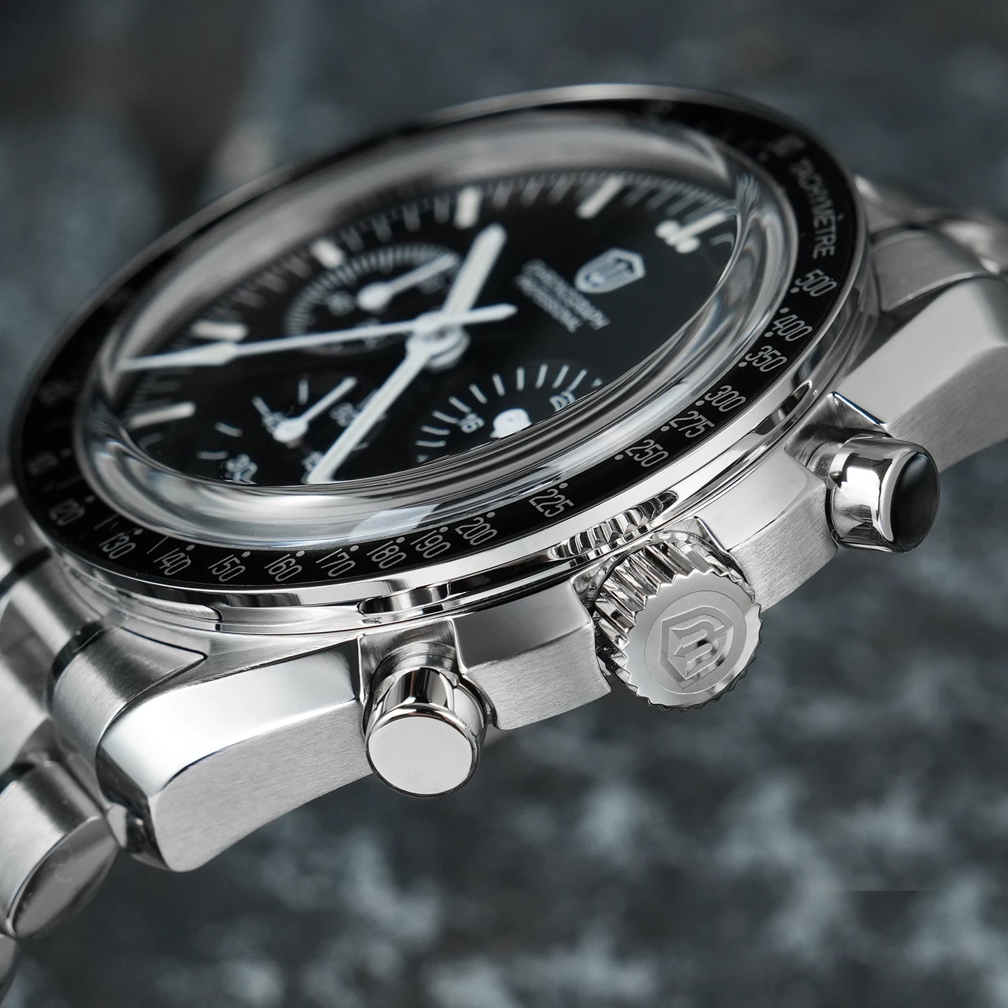Watchdives New Wd1863 Quarz-Herrenuhr VK63 Chronograph Bubble-Saphirglas Wasserdicht 39Mm Stahl Top-Marke Luxus-Business-Uhr
