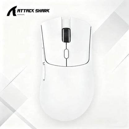 Attack Shark R1/X11 Tri-Mode kabellose Gaming-Maus 18K DPI PAW3311 Bluetooth/2.4GHz/kabelgebunden leicht programmierbar für PC/Laptop