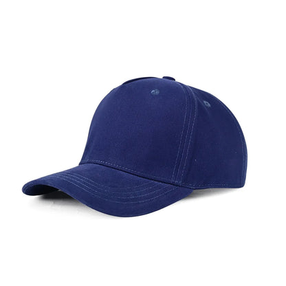 Wholesale Solid Color No LOGO Letters Cotton Hat Black White Hat Baseball Cap Fashion High Quality Men Visor Lady Leisure SunHat