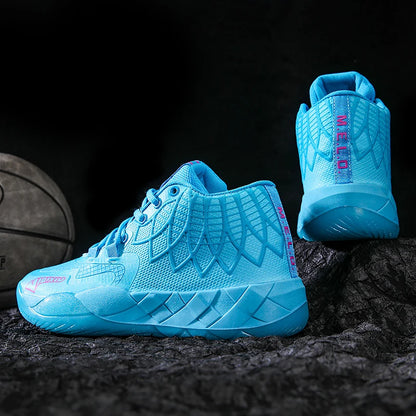 Youth Basketball Shoes for Actual Combat, Outdoor Comfortable Cushioning, Wear-Resistant, Fashionable, Breathable, High Quality