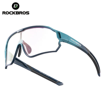 ROCKBROS Kids Polarized Photochromic Cycling Glasses UV400 Protection Outdoor Sports Sunglasses Child MTB Bicycle Eyewear