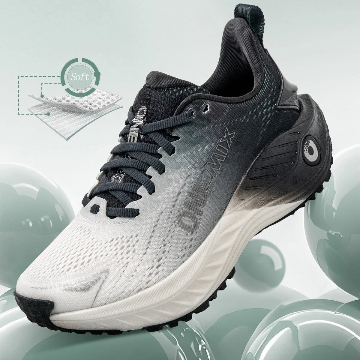 ONEMIX lässige Laufschuhe, atmungsaktive Sommer-Joggingschuhe für Herren, leichte Damen-Fitnessschuhe, Outdoor-Sportschuhe für Männer mit Dämpfung