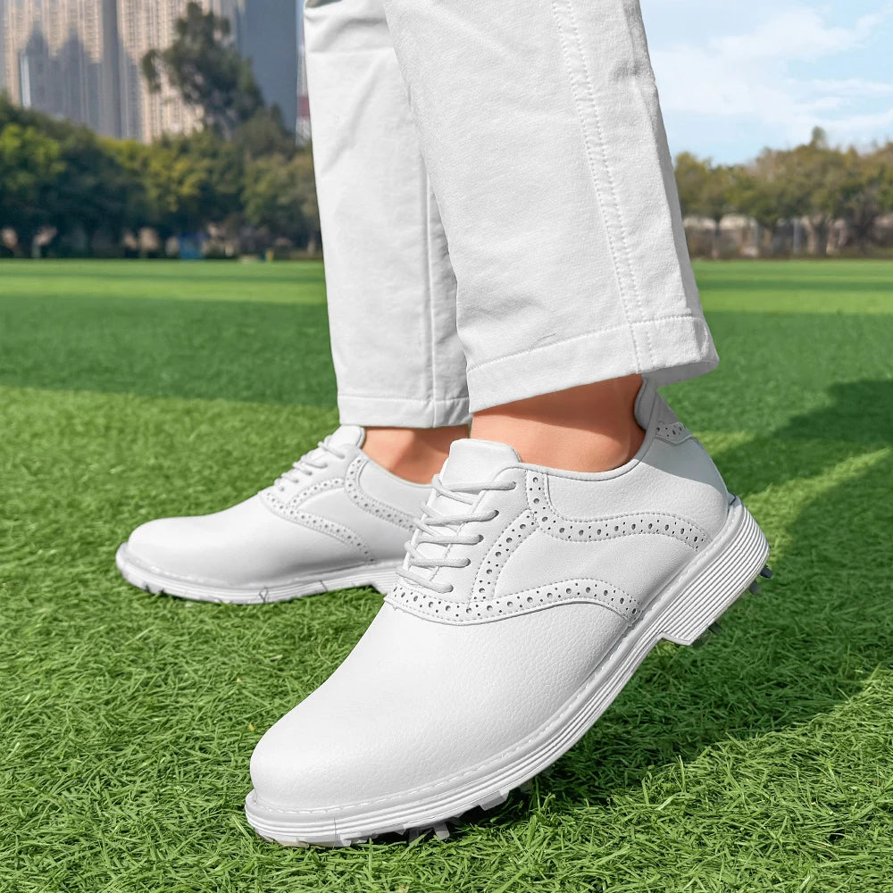 Ladies' Professional Golf Shoes, Fashionable Casual Walking Shoes, Outdoor Fitness Non-Slip Comfortable Golf Sports Shoes