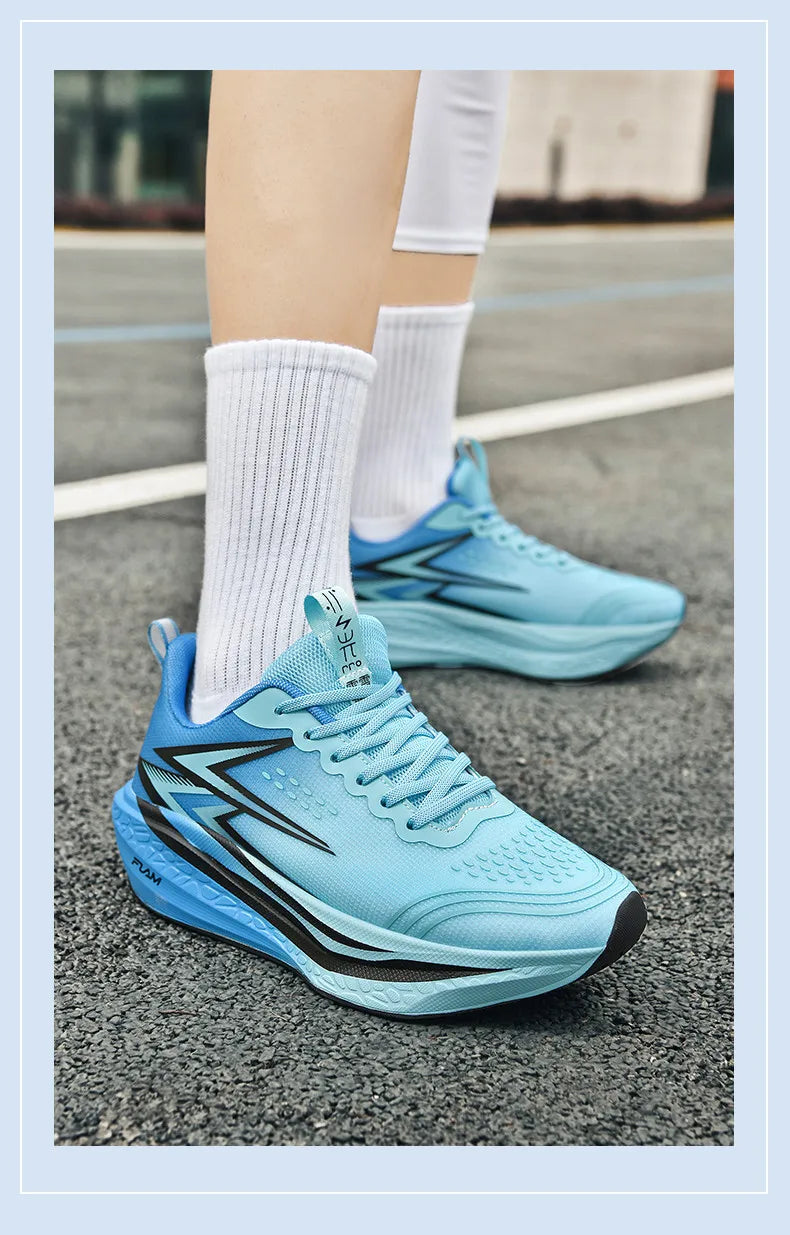 Specialty Marathon Running Shoes for Men Sports Breathable Lightweight Carbon Plate Women's Comfortable Athletic Non-Slip Sneakers
