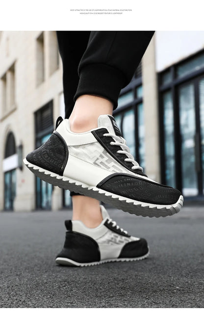 Protección de marca 2026 nuevas zapatillas casuales versátiles de moda deportiva para hombre, ligeras, antideslizantes, transpirables y resistentes al desgaste