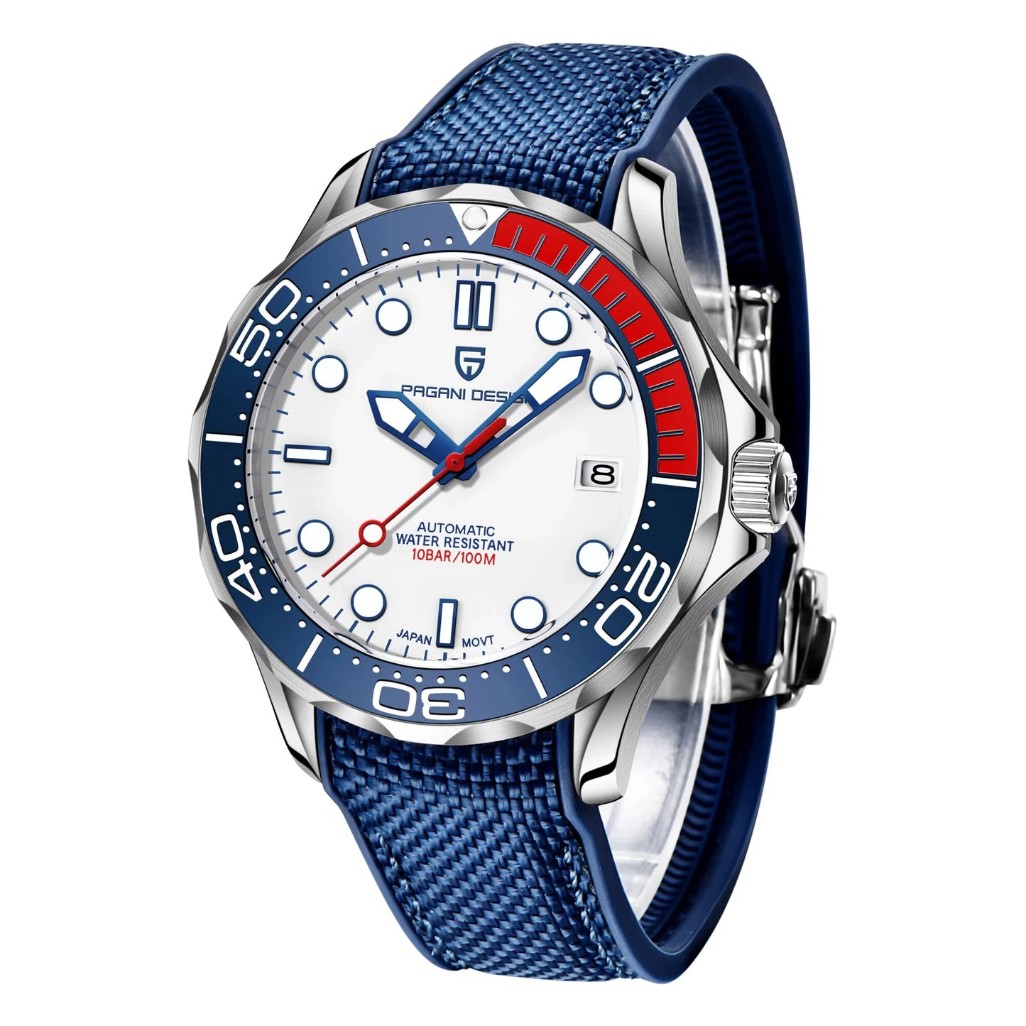 PAGANI DESIGN 007 Mechanical Wristwatch for Men Luxury Automatic Watch NH35A AR Sapphire Crystal Waterproof Clock 2024 New