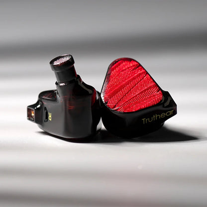 TRUTHEAR x Crinacle ZERO:RED kabelgebundene audiophile In-Ear-Kopfhörer mit dualem dynamischem Treiber, 0.78 2Pin HiFi-Kopfhörer