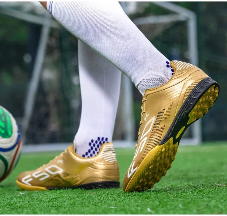Nouvelles chaussures de football pour hommes, chaussures de football professionnelles, chaussures d'entraînement, chaussures de match, baskets antidérapantes, chaussures de sport pour terrain gazonné, chaussures d'extérie