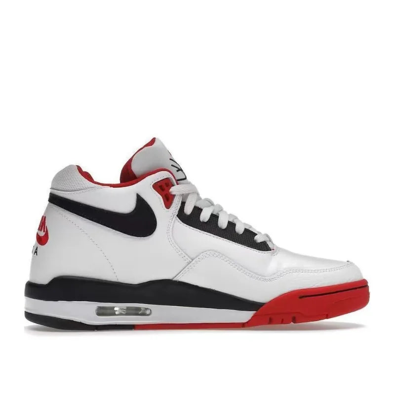 Nike Flight Legacy Retro Fashion Minimalist Premium Comfort Cushioning Anti-Slip Basketball Shoes Men's BQ4212-100