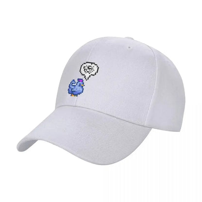 2026 Grumpy Blue Chicken Stardew Valley Baseball Cap Funny hats fishing caps man Luxury man cap Hats For Women Men's
