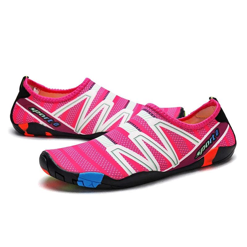Aqua Shoes Quick Dry Beach Water Shoes Unisex Swim Aqua Slippers Barefoot Surfing Upstream Sneakers Light Summer Outdoor Socks