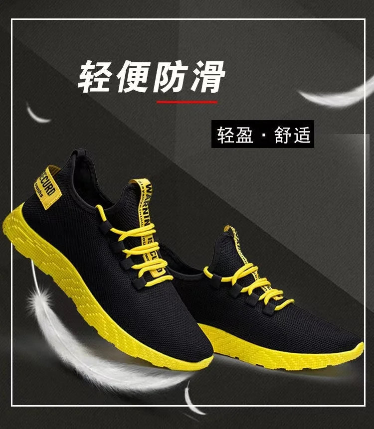 Men's Casual Lightweight Mesh Sports Sneakers Summer Men's Outdoor Soft Sole Breathable Comfortable Fashion Trend Running Shoes
