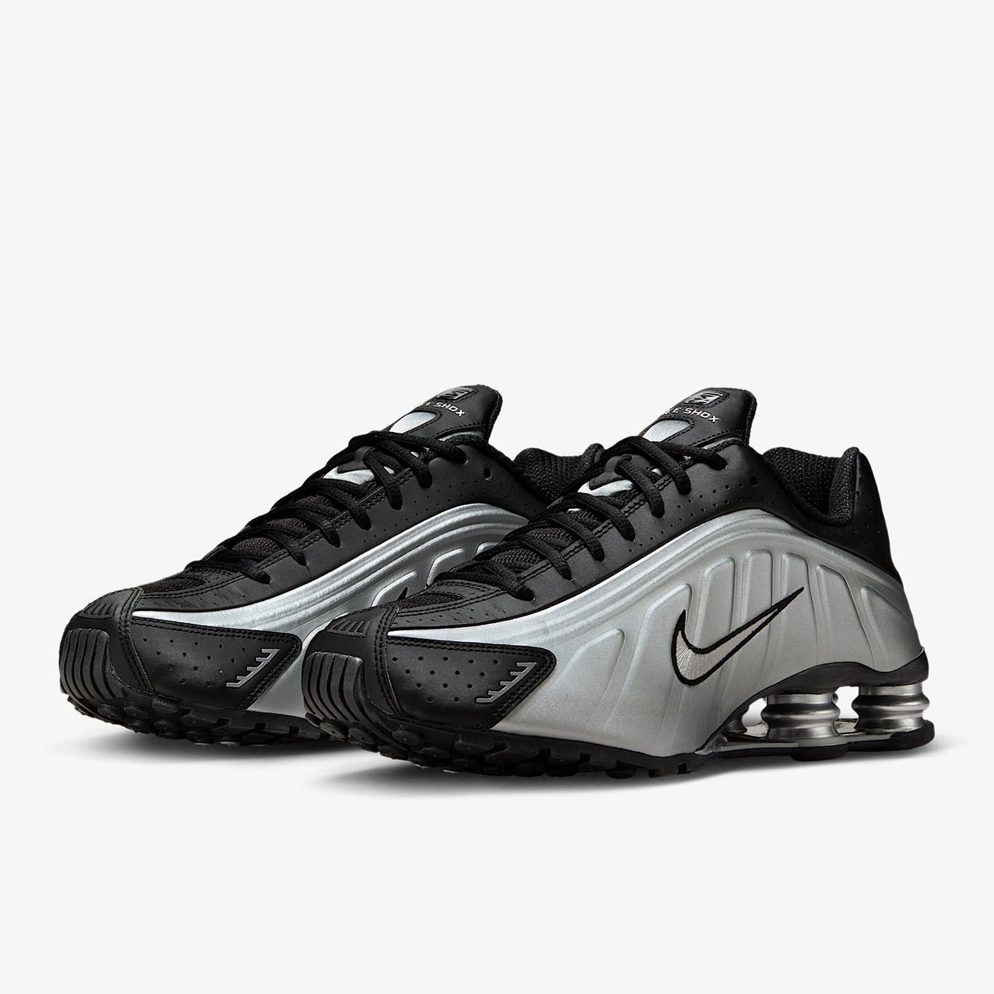 Nike genuine Shox R4 men's shock-absorbing air column wear-resistant sports running shoes HQ1988-007